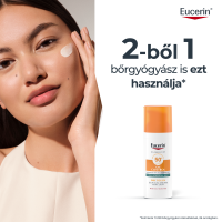 Eucerin Sun Oil Control napozó gél-krém arcra SPF50+