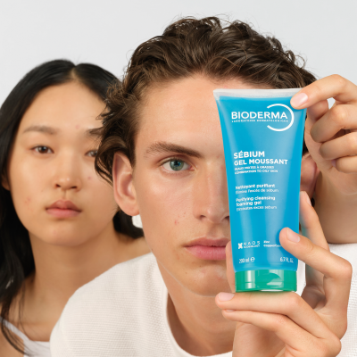 Bioderma Sébium Moussant Tisztító habzó gél, 200ML kiszerelés