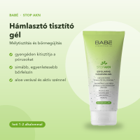 Babé Stop AKN hámlasztó tisztító gél (Exfoliating Cleansing gel)