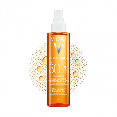 Vichy Capital Soleil Cell protect láthatatlan olaj SPF30