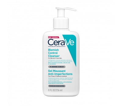 CeraVe pattanások elleni tisztító gél (Blemish Control Cleanser)