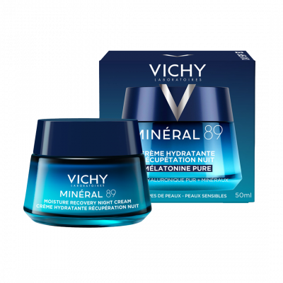 Vichy Minéral 89 éjszakai krém melatoninnal