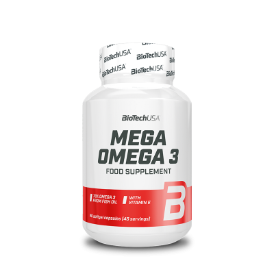 BioTechUSA Mega Omega 3 kapszula