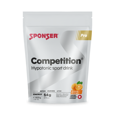 Sponser Competition hipotóniás italpor 800g, NARANCS kiszerelés