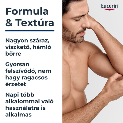 Eucerin UreaRepair 10% Urea testápoló, 400ML kiszerelés