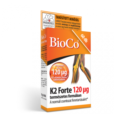 BioCo K2-vitamin Forte 120µg tabletta