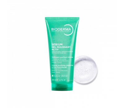 Bioderma Sébium Gel Moussant Actif habzó gél