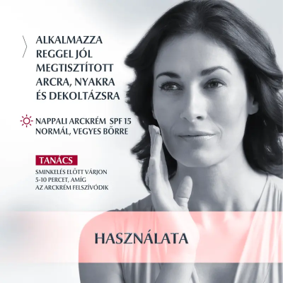 Eucerin Hyaluron-Filler + Volume-Lift Bőrfeszesítő nappali arckrém normál, vegyes bőrre SPF15