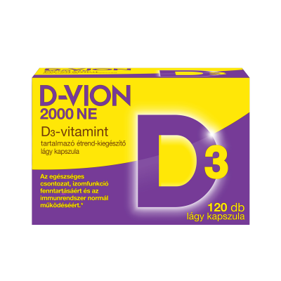 D-Vion D3 2000NE kapszula, 120X kiszerelés
