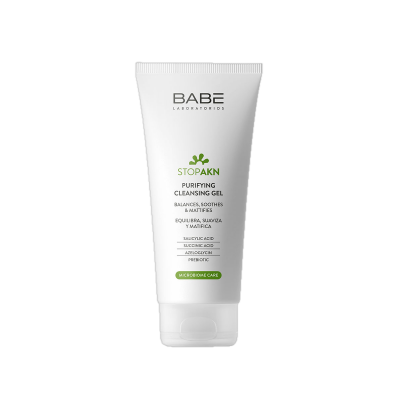 Babé Stop AKN mélytisztító gél (Purifying Cleansing gel), 200ML kiszerelés