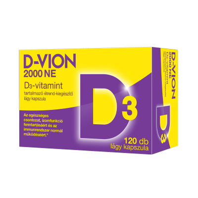 D-Vion D3 2000NE kapszula, 120X kiszerelés
