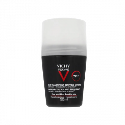 Vichy Homme Extreme Control 72h férfi izzadságszabályozó golyós dezodor