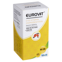 Eurovit C+D vitamin csipkebogyóval, 90X kiszerelés