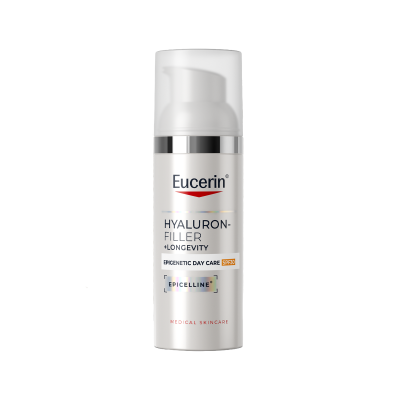 Eucerin Hyaluron-Filler + Longevity Epigenetic Nappali arcápoló SPF30