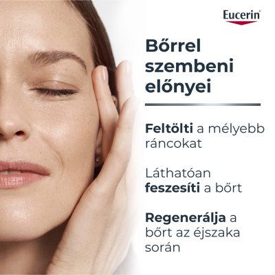 Eucerin Hyaluron-Filler Ráncfeltöltő éjszakai arckrém