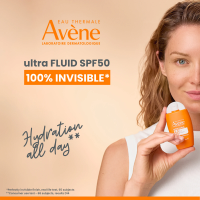 Avéne Suncare Ultra Fluid Invisible fényvédő fluid arcra SPF50