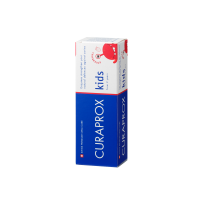 Curaprox Kids gyermek fogkrém eper ízben 950 ppm fluorid tartalommal