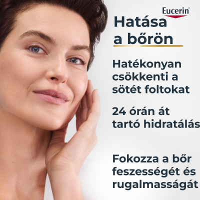 Eucerin Hyaluron-Filler + Elasticity pigmentfolt halványító és bőrfiatalító kézkrém SPF30