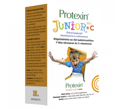Protexin Junior rágótabletta +C-vitamin