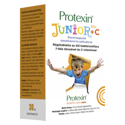 Protexin Junior rágótabletta +C-vitamin