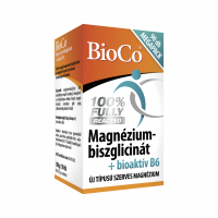 Bioco Magnézium-biszglicinát + bioaktív B6-vitamin tabletta MEGAPACK