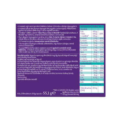 ÚJ! Femibion 3 Szoptatás kapszula és filmtabletta, 2X28 kiszerelés