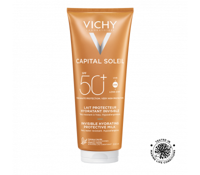 Vichy Capital Soleil hidratáló naptej arcra és testre SPF50+