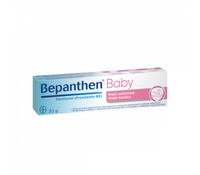 Bepanthen Baby kenőcs pelenkakiütés ellen B5 provitaminnal