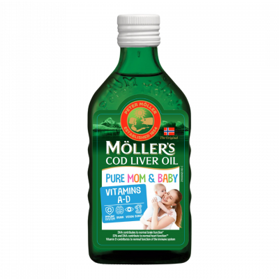 Möller’s Baby Omega-3 halolaj A- és D-vitaminnal
