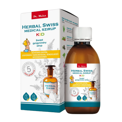 Herbal Swiss Medical KID szirup, 150ML kiszerelés