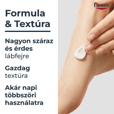 Eucerin UreaRepair 10% Urea lábápoló krém