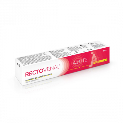 Rectovenal Acute gél applikátorral, 50g kiszerelés