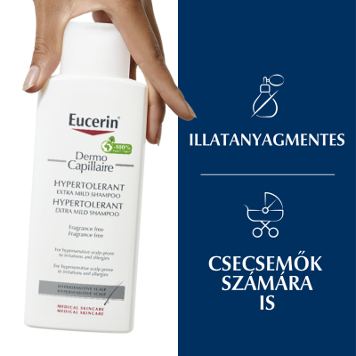 Eucerin DermoCapillaire Extra kímélő sampon
