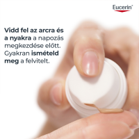 Eucerin Sun Oil Control színezett napozó gél-krém arcra medium SPF50+