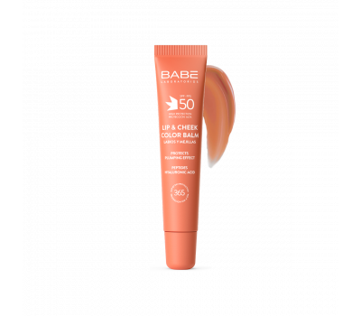Babé Sun Lip & Cheek Color Balm SPF 50 Nude