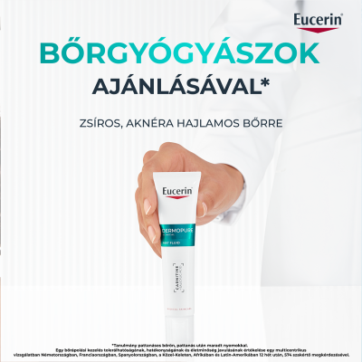 Eucerin DermoPure Clinical Mat Fluid - mattító fluid
