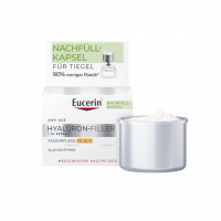 Eucerin Hyaluron-Filler Ráncfeltöltő nappali arckrém SPF30 öko-utántöltő