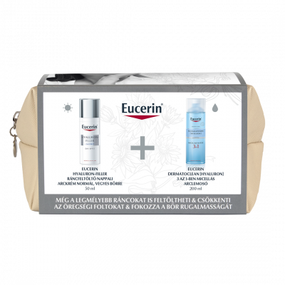 Eucerin Hyaluron-Filler ráncfeltöltő nappali ajándékcsomag normál/vegyes bőrre