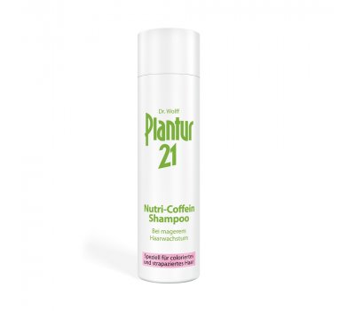 Plantur 21 Nutri-koffein sampon festett és igénybevett hajra