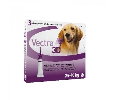 Vectra 3D rácsepegtető oldat 25-40 kg-os kutyáknak
