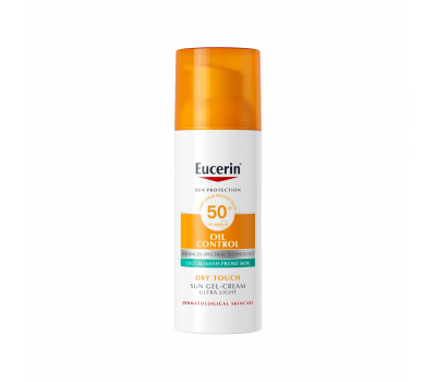 Eucerin Sun Oil Control napozó gél-krém arcra SPF50+