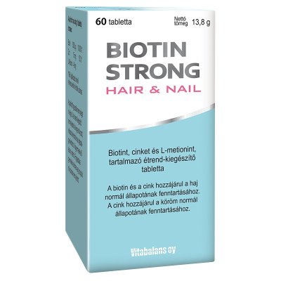 Biotin Strong hair&nail tabletta