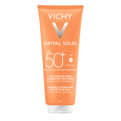 Vichy Capital Soleil hidratáló naptej arcra és testre SPF50+