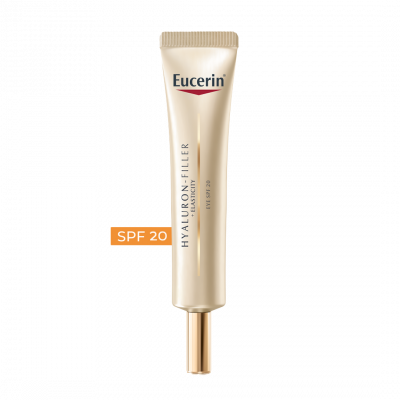 Eucerin Hyaluron-Filler + Elasticity Bőrtömörséget regeneráló szemránckrém SPF20