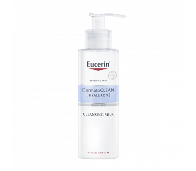 Eucerin DermatoClean [Hyaluron] kímélő arctisztító tej száraz, érzékeny bőrre