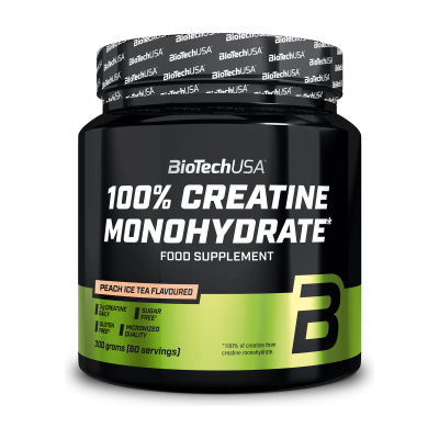 BioTechUSA 100% Creatine Monohydrate 300g, BARACKOS ICE TEA kiszerelés