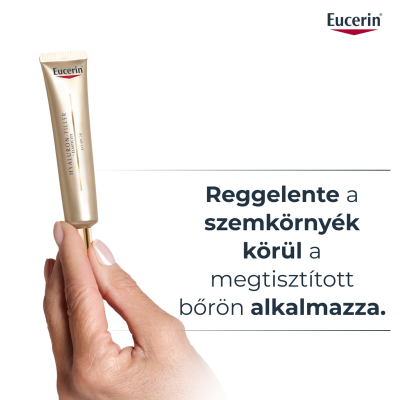 Eucerin Hyaluron-Filler + Elasticity Bőrtömörséget regeneráló szemránckrém SPF20