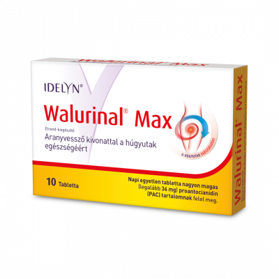 Walurinal Max tabletta aranyvesszővel