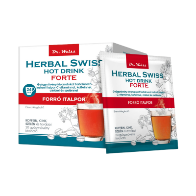 Herbal Swiss Hot Drink Forte italpor, 24X kiszerelés