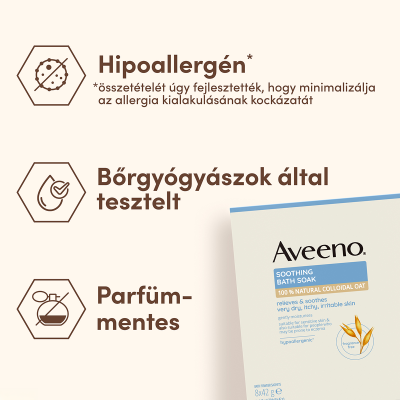 Aveeno® nyugtató fürdőpor